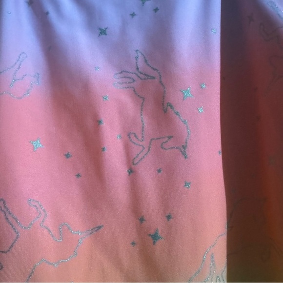 Girls | Unicorns | Size Large 10/12 | One-Piece Swimsuit - Picture 4 of 6